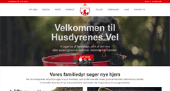 Desktop Screenshot of husdyrenesvel.dk